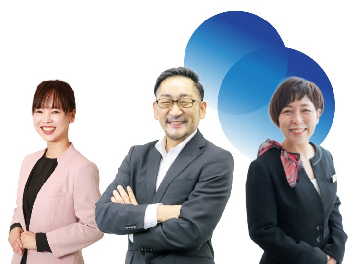 講師3名:森愛・河合良一・中村綾