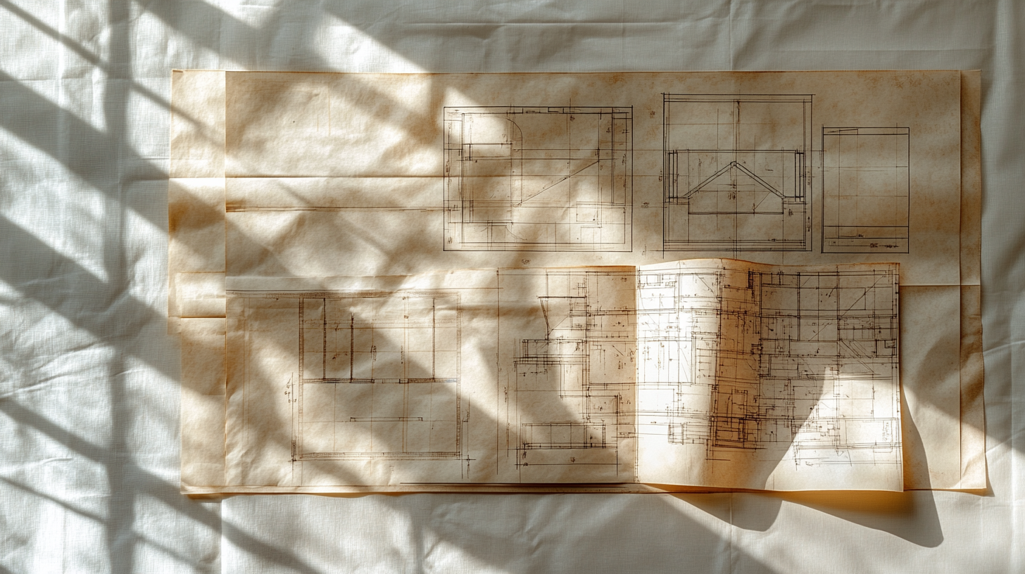 歯科の治療計画における全体最適のイメージ：設計図が広がるデスク